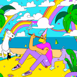 #2 unicorn wants a puff 