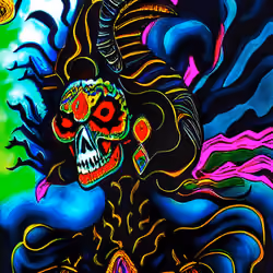 Saiyan Etherium Skull #006