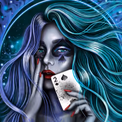 Lady Two of Spades