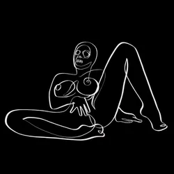 Conqueror dark sensual one line art #32