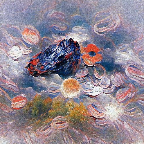 French Impressionism Of The Cosmos