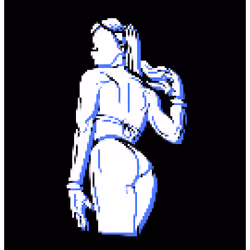 Bodybuilder - 4-Bit Jessica (blue)
