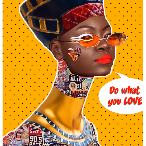 History told by icons- Collage No 2