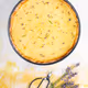 Lemon and lavender cake