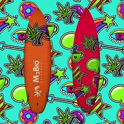 Psychedelic Surfboard 5