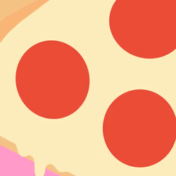 Pepperoni on Pink