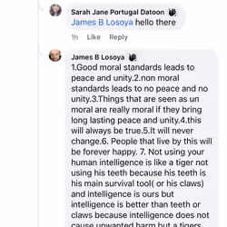 list of 7 good moral standards