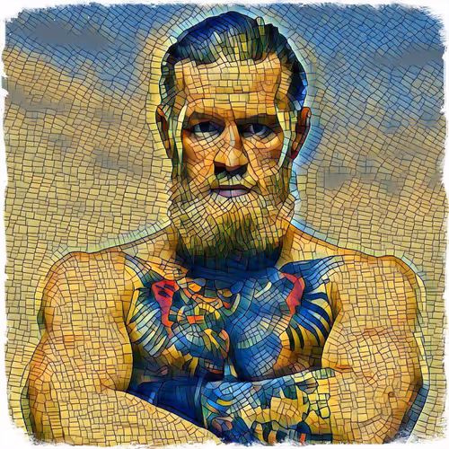 Mosaic #8 Conor McGregor