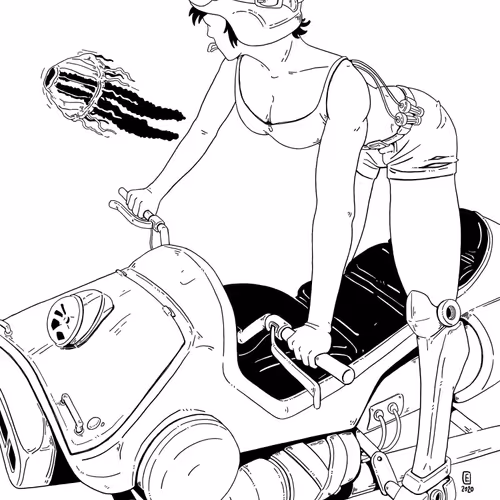 Futuristic Woman Collection