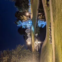 Windwill at Night 