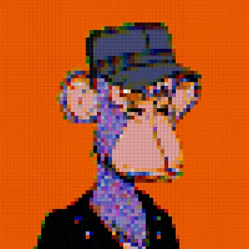 Pixel Bored Ape #100
