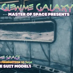 GLEWME GALAXY Space Suit Model 1 (1/30)