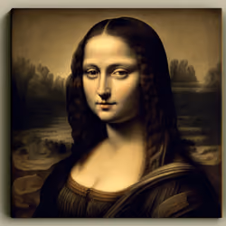 Mona Lisa Leonardo da Vinci v02 #5