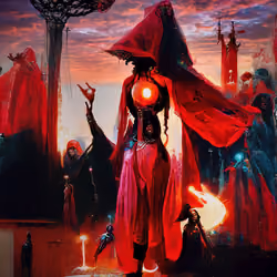 Afrofuturistic Sorceress 4