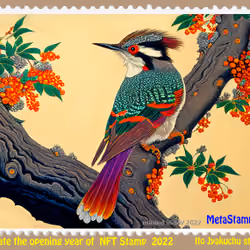 Bird & Flower 02