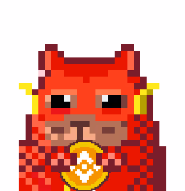 Cryptohamsters Flash #2.960 Binance coin gold edition #LE #Superheroes