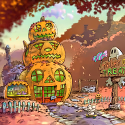 TREAT OR TREATS shop (day) ‘Everyday is Halolloween’