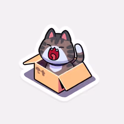 Cats in a Box #10