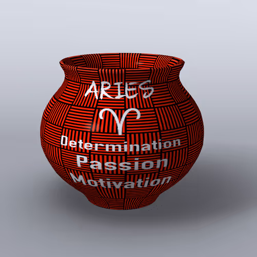 Zodiac Ceramics: Aries