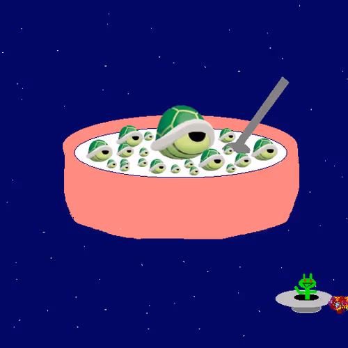 Bowl of Green Shells (Cosmos Edition 5/10)