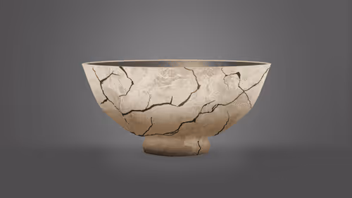 Kintsugi: Healing Art Illustration