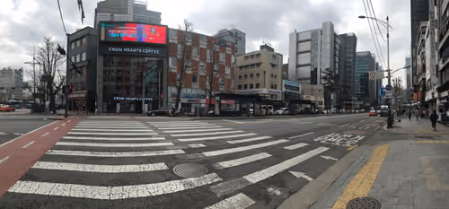 Jongro-no gu, Seoul - photo circa April 2021
