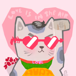 love is in the air neu huat kitty level 999