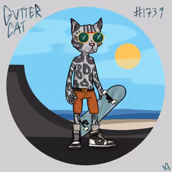 Gutter Cat #1739 // GCG Outfit Edition