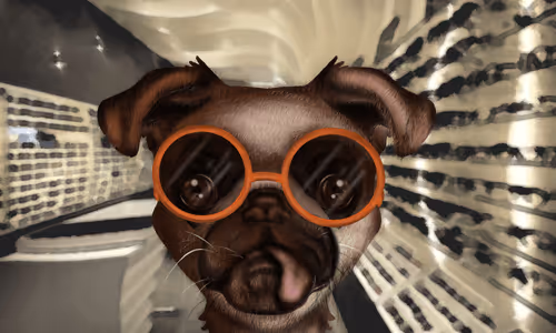 Annoyed Pug