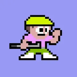 8bit Tee Time Golfer 310