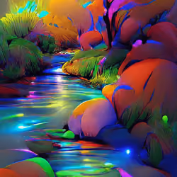 Colorful River #06