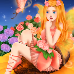 #07 Fairy of the flower garden