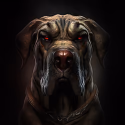 Aggressive hellhounds #1