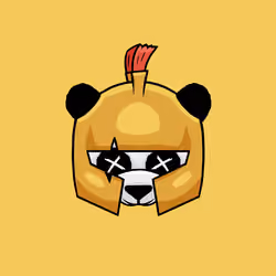 Panda Head #087