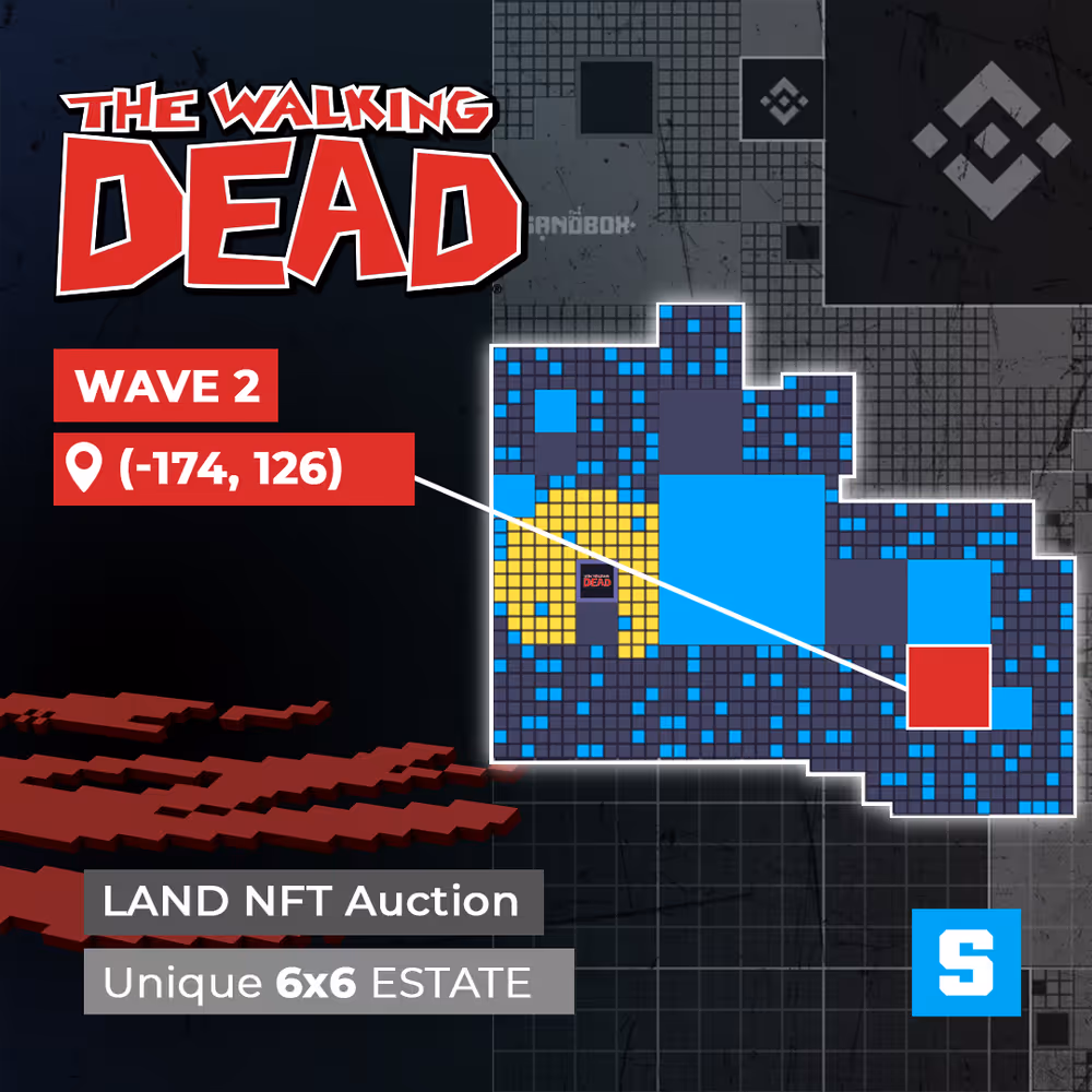 Wave 2 / The Walking Dead Sale - 6x6 Estate M [-174,126]