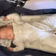A sleeping baby