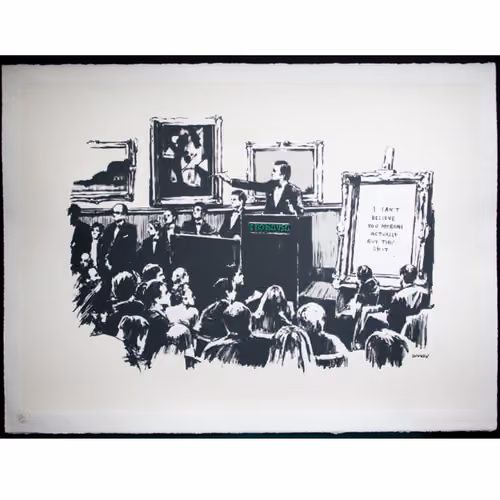 Burnt Bansky Morons 