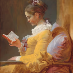 Young Girl Reading