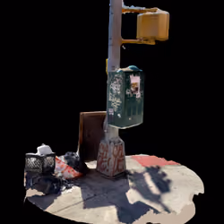 Traffic lights from Manhattan