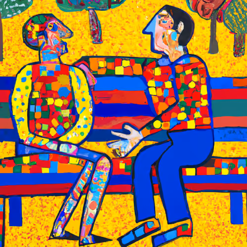a klimt in their eyes - buddi bench™