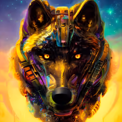 Crypto CyberWolf #135