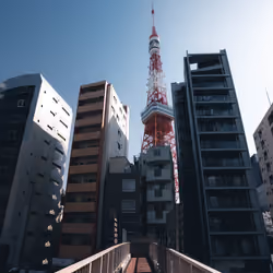 The existence of Tokyo Tower