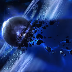 Moving meteorites 