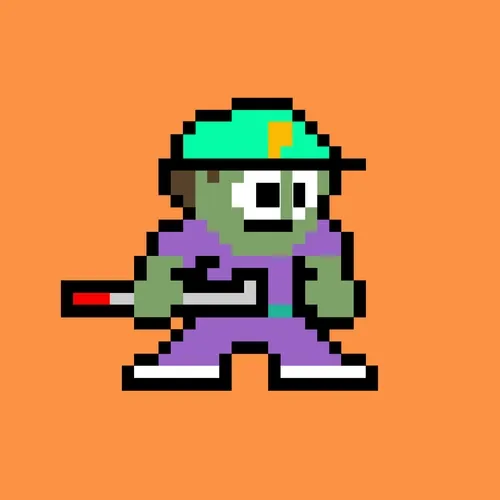 8bit Tee Time Golfer 338