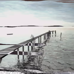 Boat Dock At The Ammersee #3