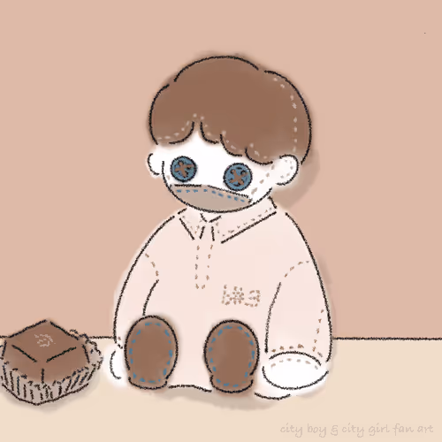 Doll shop in the city