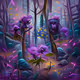 Purple Flowers #9