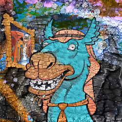 Abstract Arabian Camel #0017