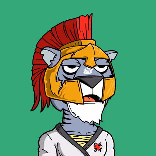 Grouchy Tiger Social Club #2877