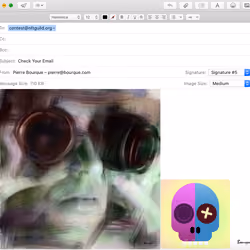 Check Your Email, Amir @mondoir